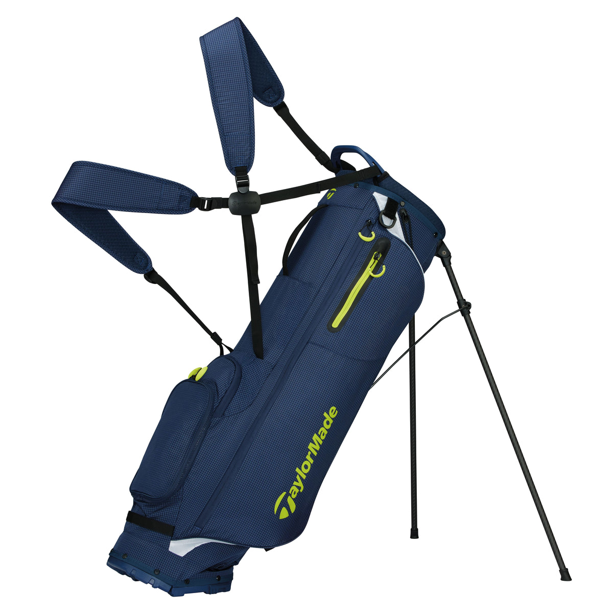 TaylorMade Sac Trépied FlexTech SuperLite Bleu/Lime 2026