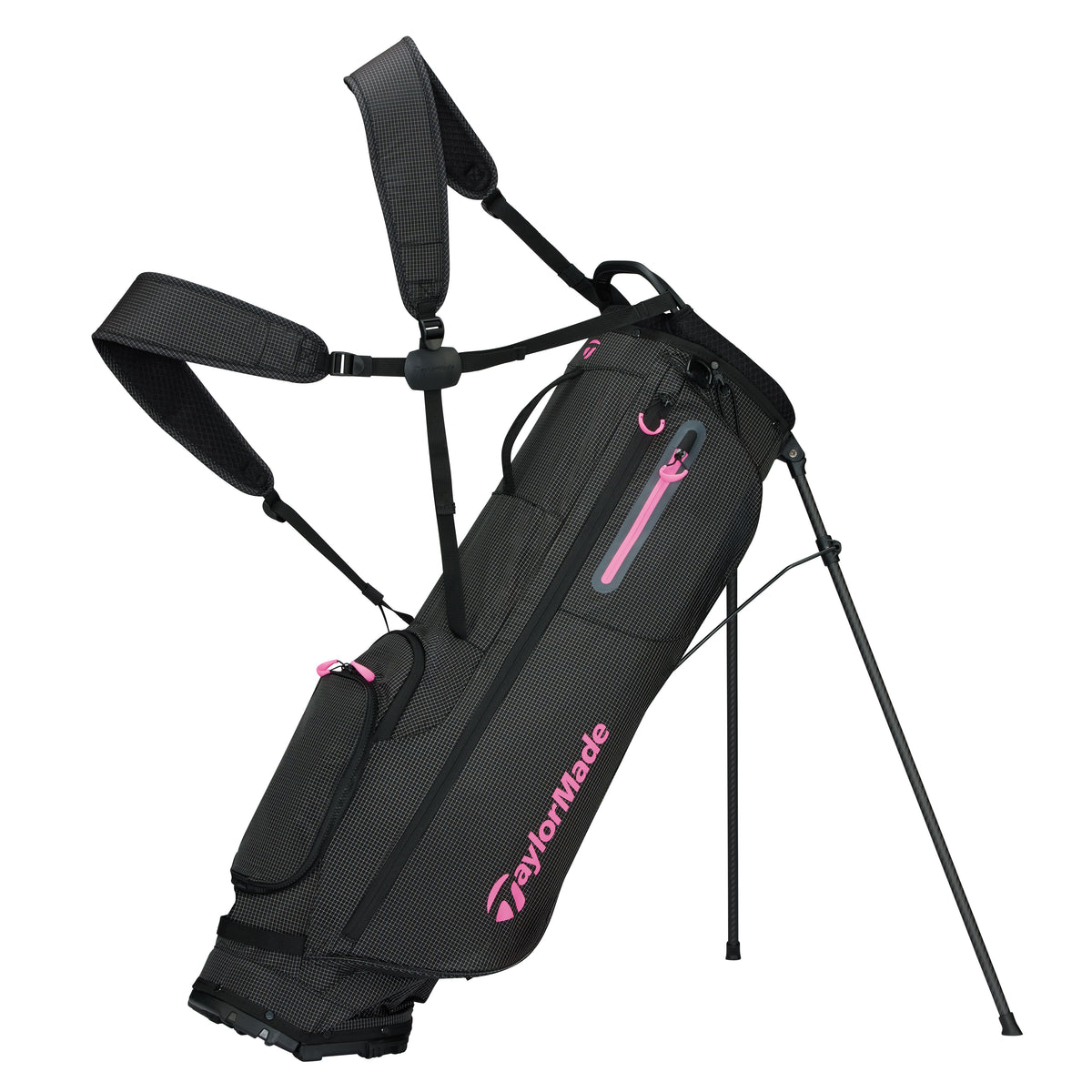 TaylorMade Sac Trépied FlexTech SuperLite Gris/Rose 2026