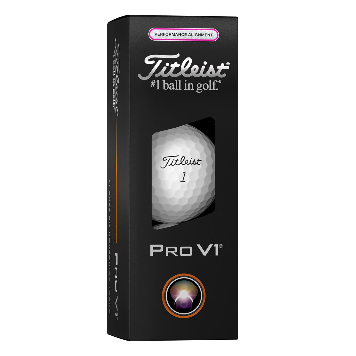 Titleist PRO V1 2025 AIM Performance Alignement (boite de 12)