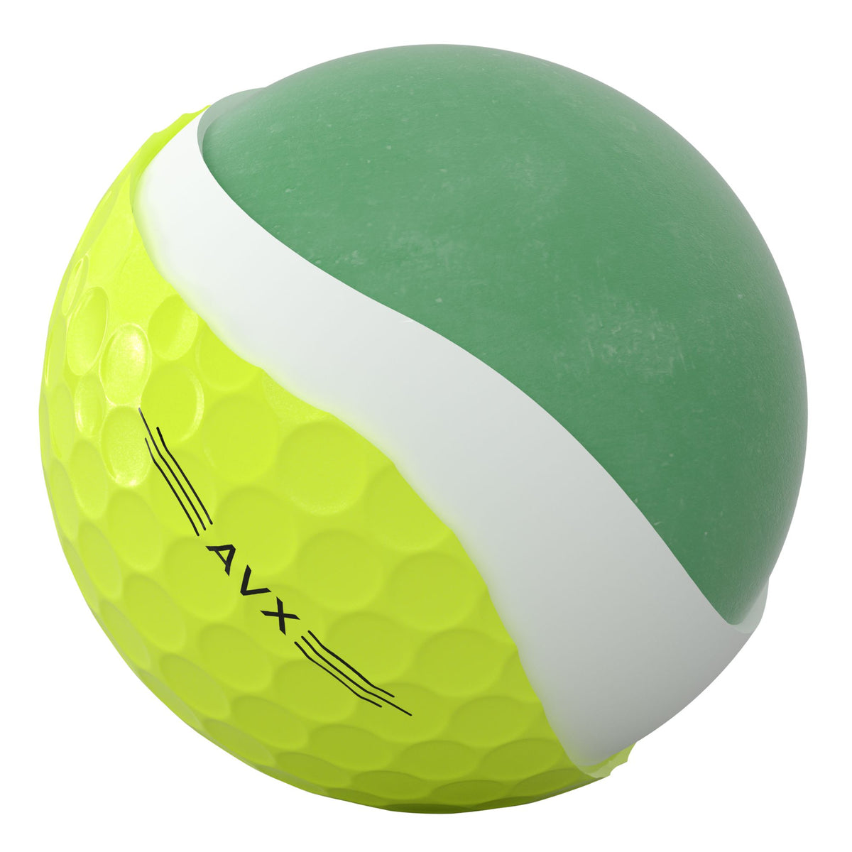 Titleist Balles AVX Jaune 2026 (boite de 12)