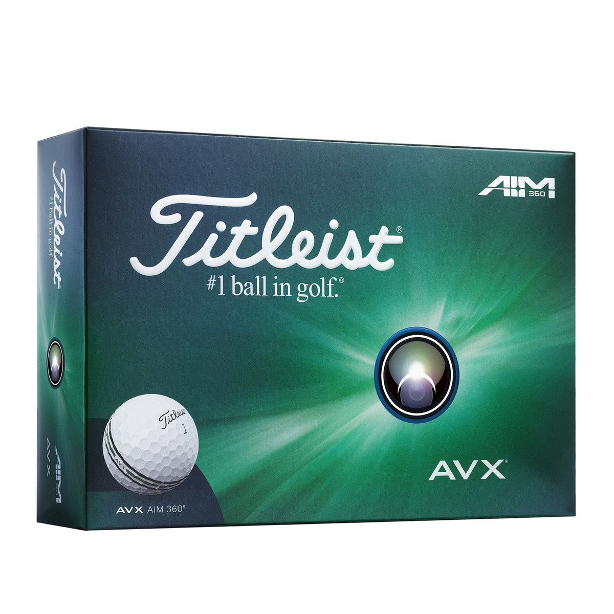 Titleist Balles AVX A.I.M. 360 (boite de 12)
