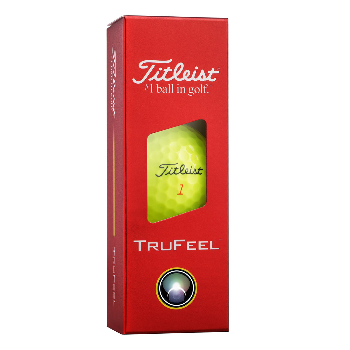 Titleist Balles Trufeel Jaune 2026 (boite de 12)