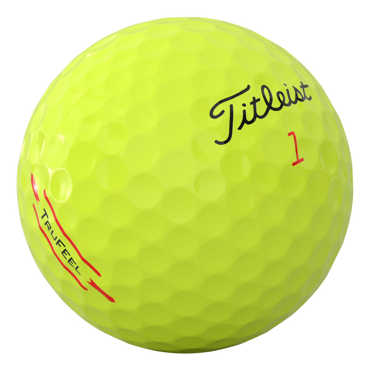 Titleist Balles Trufeel Jaune 2026 (boite de 12)