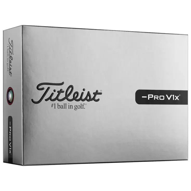 Titleist Pro V1x Left Dash new (boite de 12) AVEC LOGO GOLFCENTER