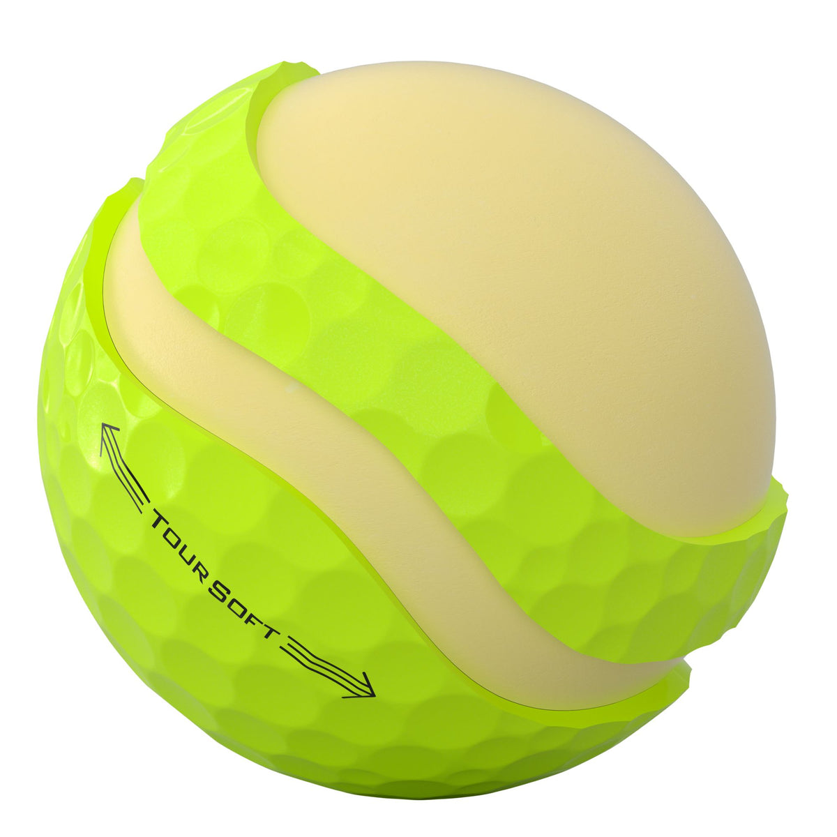 Titleist Balles Tour Soft Yellow 2026 (boite de 12)