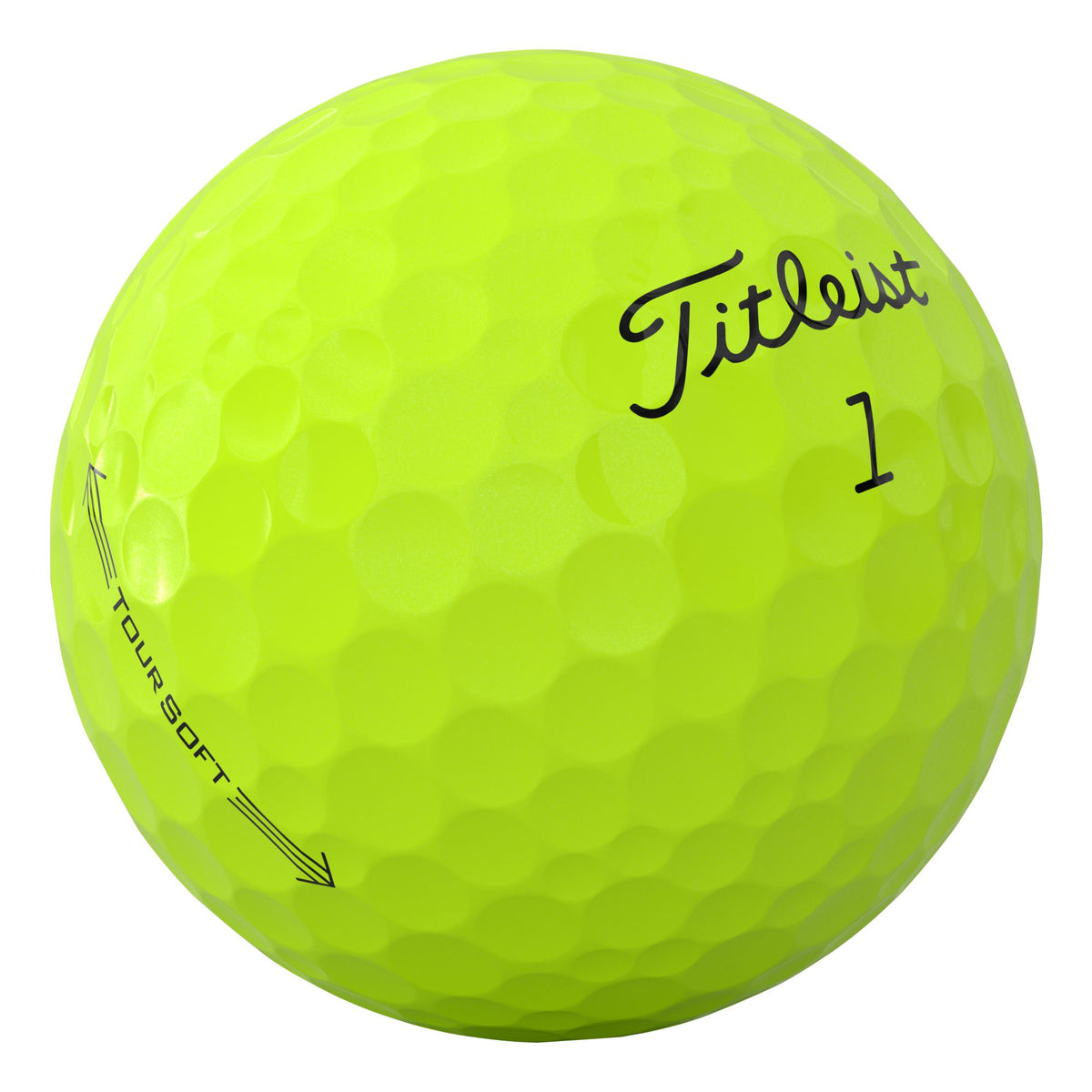 Titleist Balles Tour Soft Yellow 2026 (boite de 12)