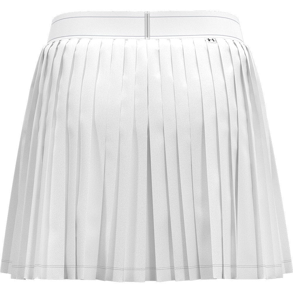 Under Armour Falda de golf Drive Plisada White
