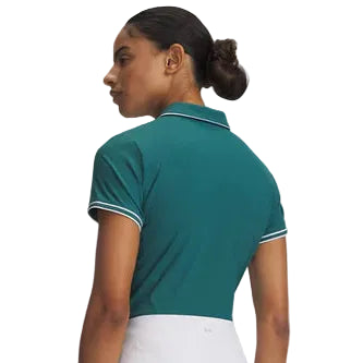 Under Armour Polo Mujer Drive Chill Verde - GolfCenter.fr