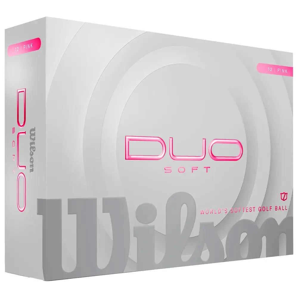 Wilson Bolas 2025 Nueva Duo Soft Rosa (caja de 12)