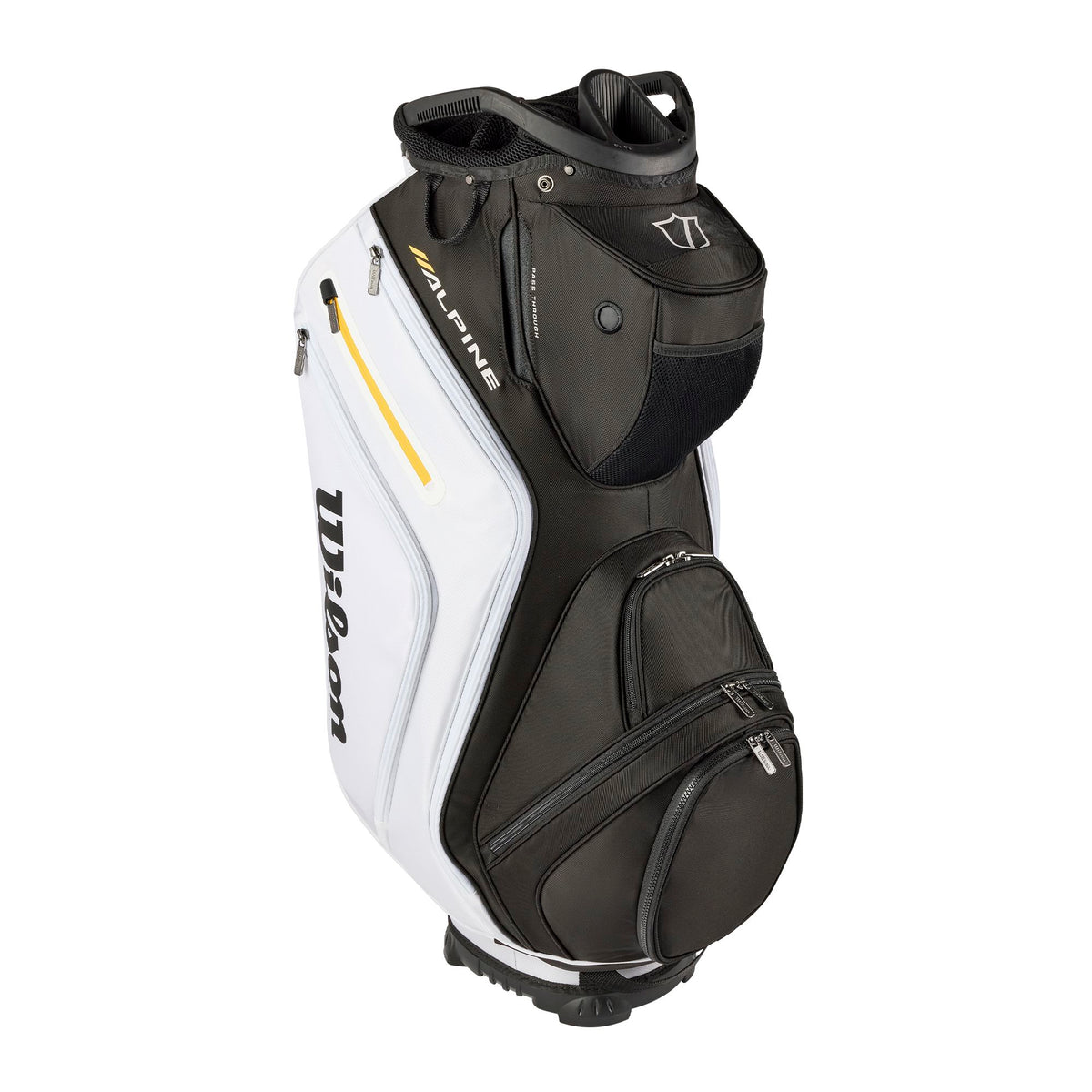 Wilson Staff Sac chariot Alpine Noir Blanc Orange