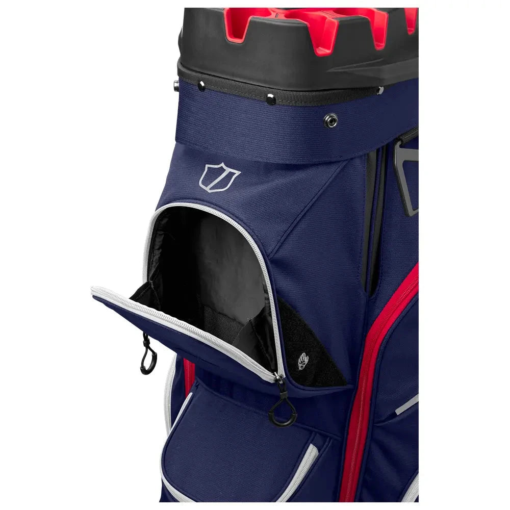 Wilson Staff Bolsa I-Lock Azul Marino Roja