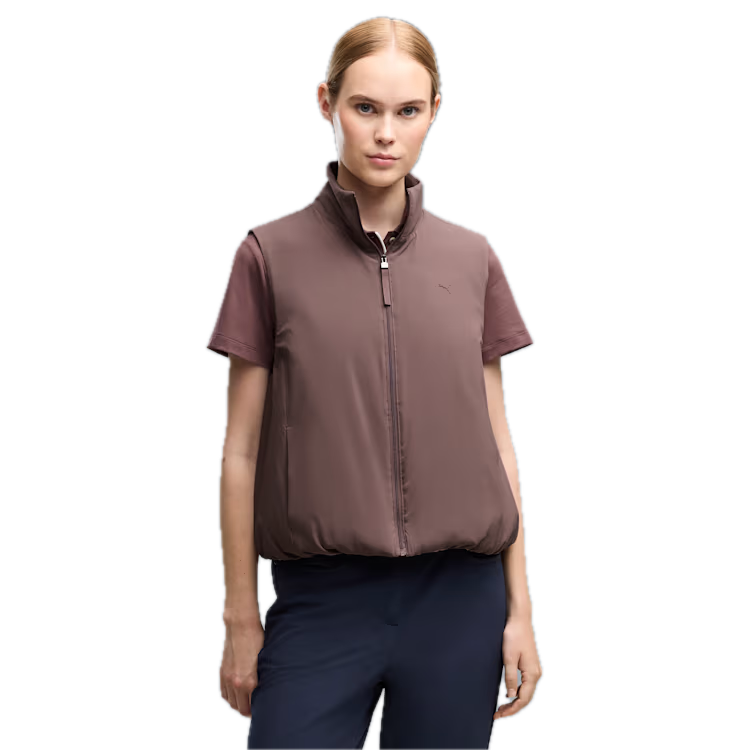 Puma Veste sans manches windCELL Insulated Femme Marron Cacao - GolfCenter.fr