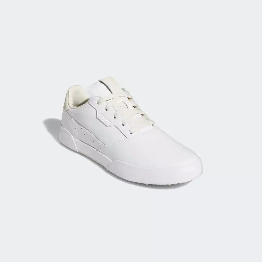 adidas Zapatos de golf adicross retro Cloud White / Chalky Brown / Aluminium