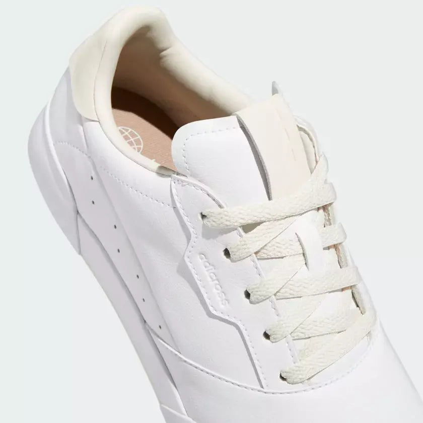 adidas Zapatos de golf adicross retro Cloud White / Chalky Brown / Aluminium