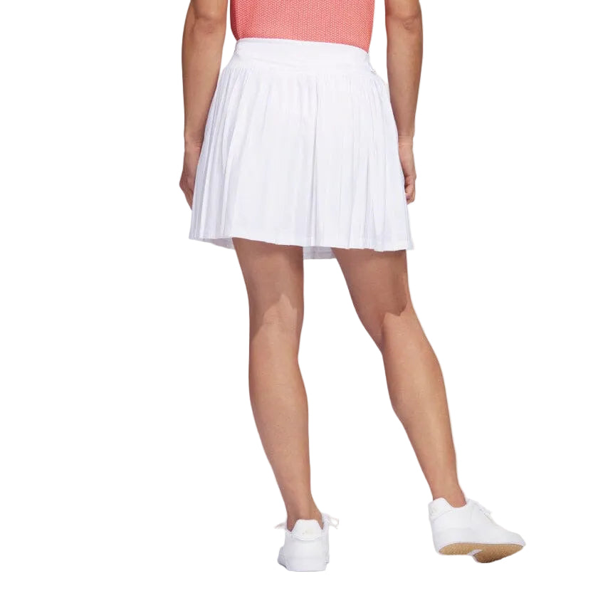 ADIDAS JUPE-SHORT DE GOLF PLISSÉE ULTIMATE365 TOUR 38 CM - Blanc