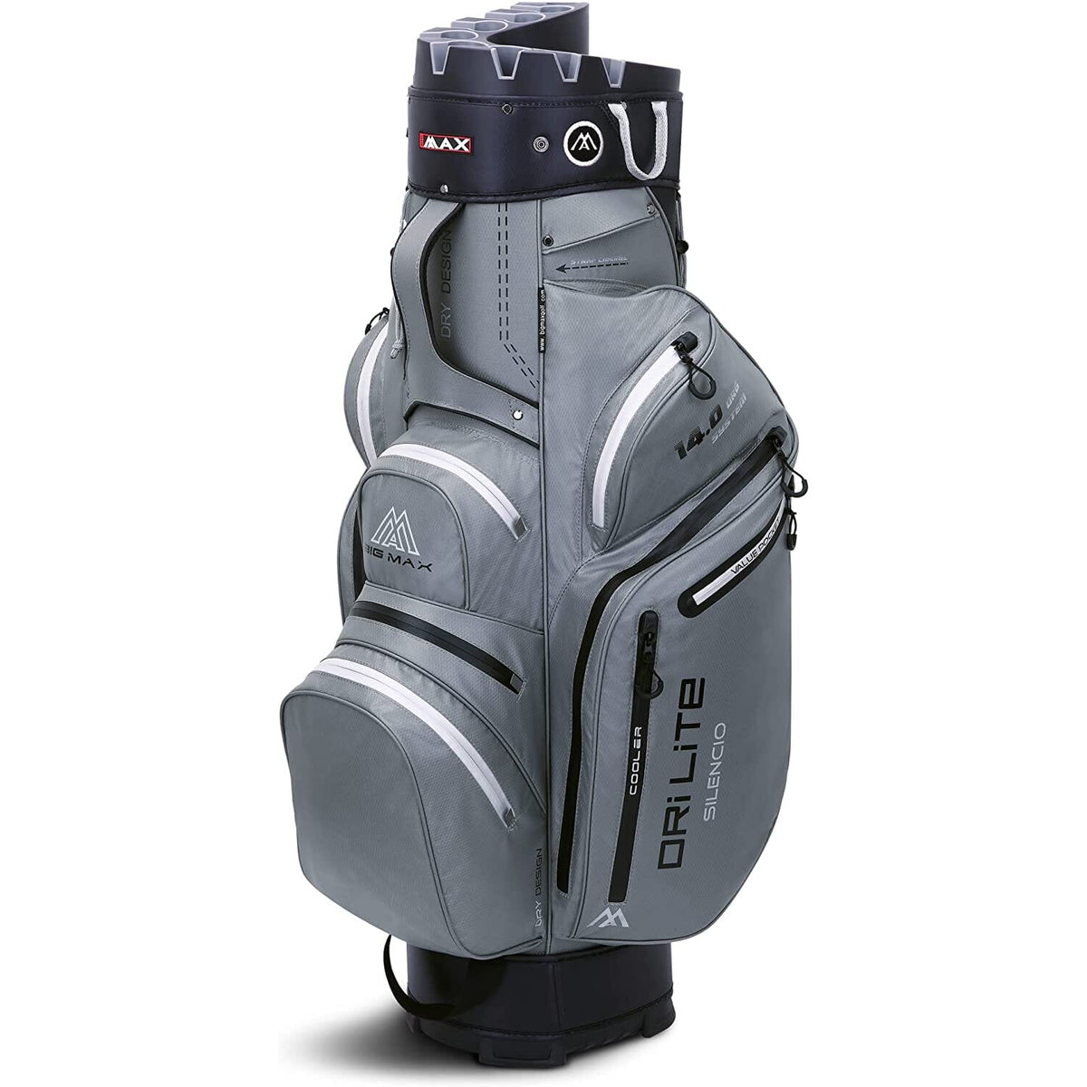 BIG MAX Bolsa de Carro DRI LITE Silencio Grey Negro 2023