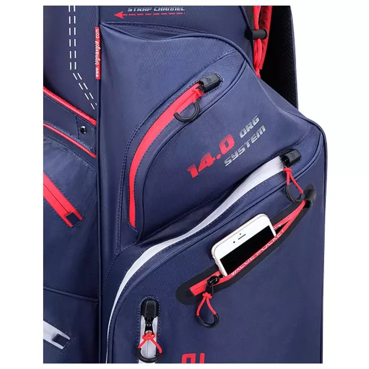 BIG MAX bolsa de carro DRI LITE Silencio azul Rojo Argent 2022