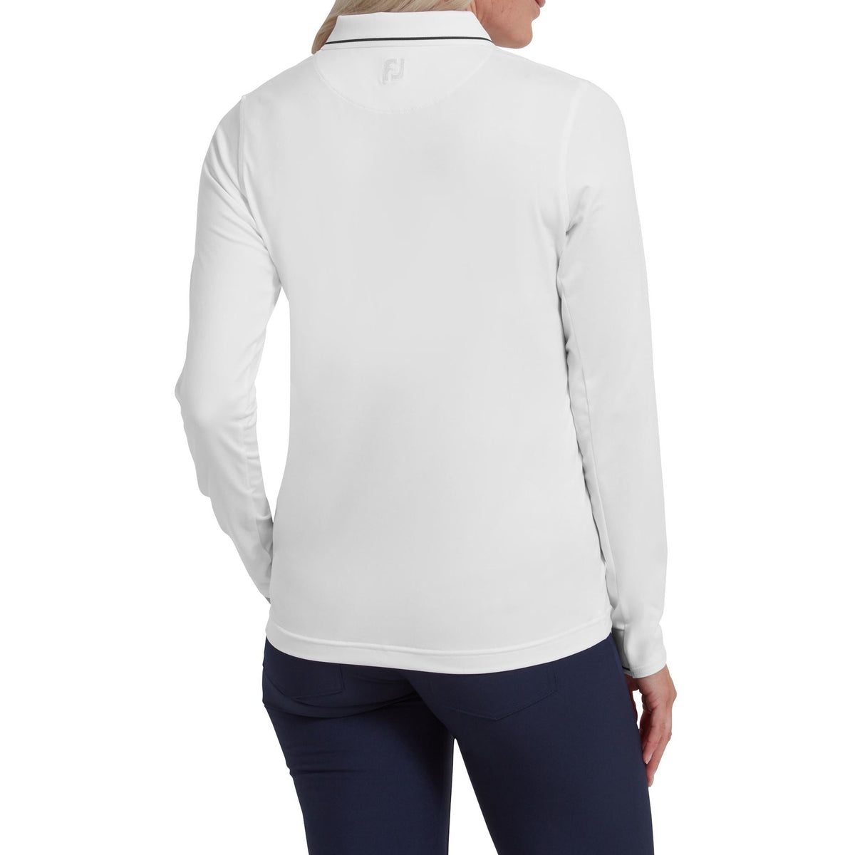 Footjoy Polo a manga larga térmico White