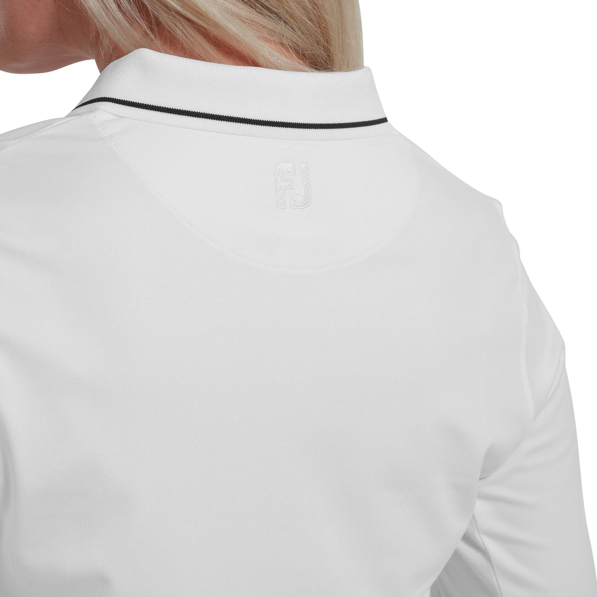 Footjoy Polo a manga larga térmico White
