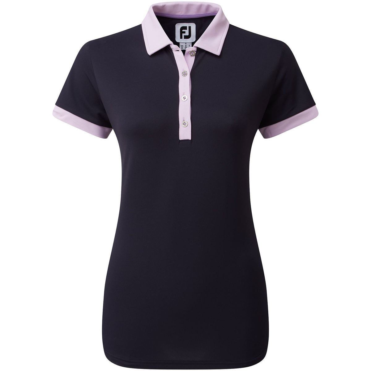Footjoy Polo Piqué Uni 2023 NAVY Pink