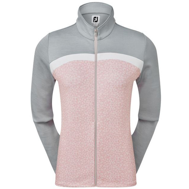 Footjoy chaqueta Full-Zip camouflage para mujer ROSA