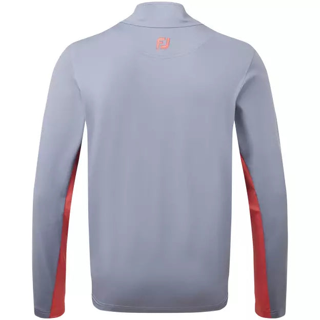 Footjoy Chill-Out con banda en pecho gris naranja
