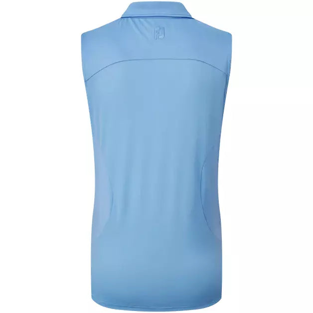 Footjoy polo womens sin mangas lsle Azul clara