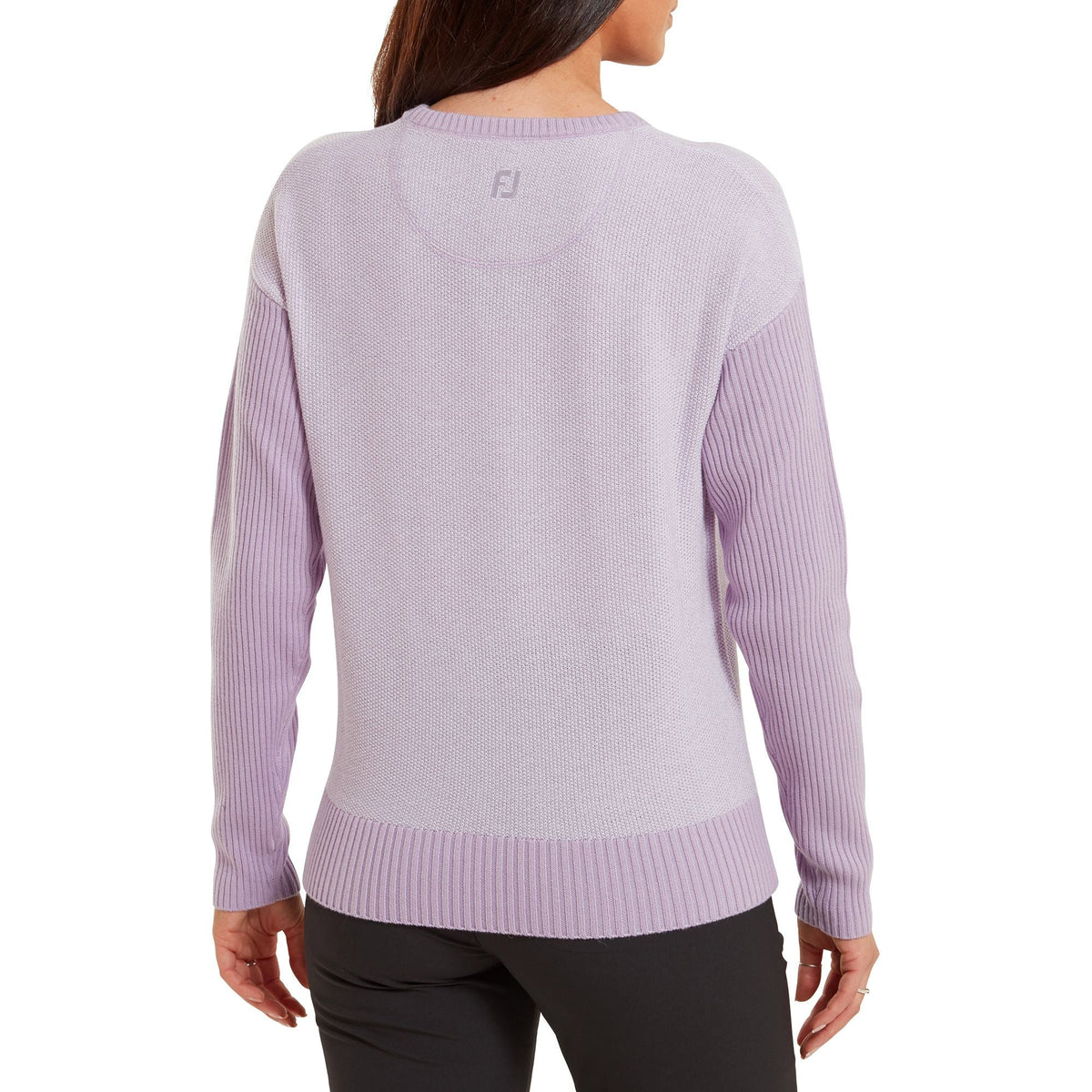 Footjoy jersey-over con col marin Pink