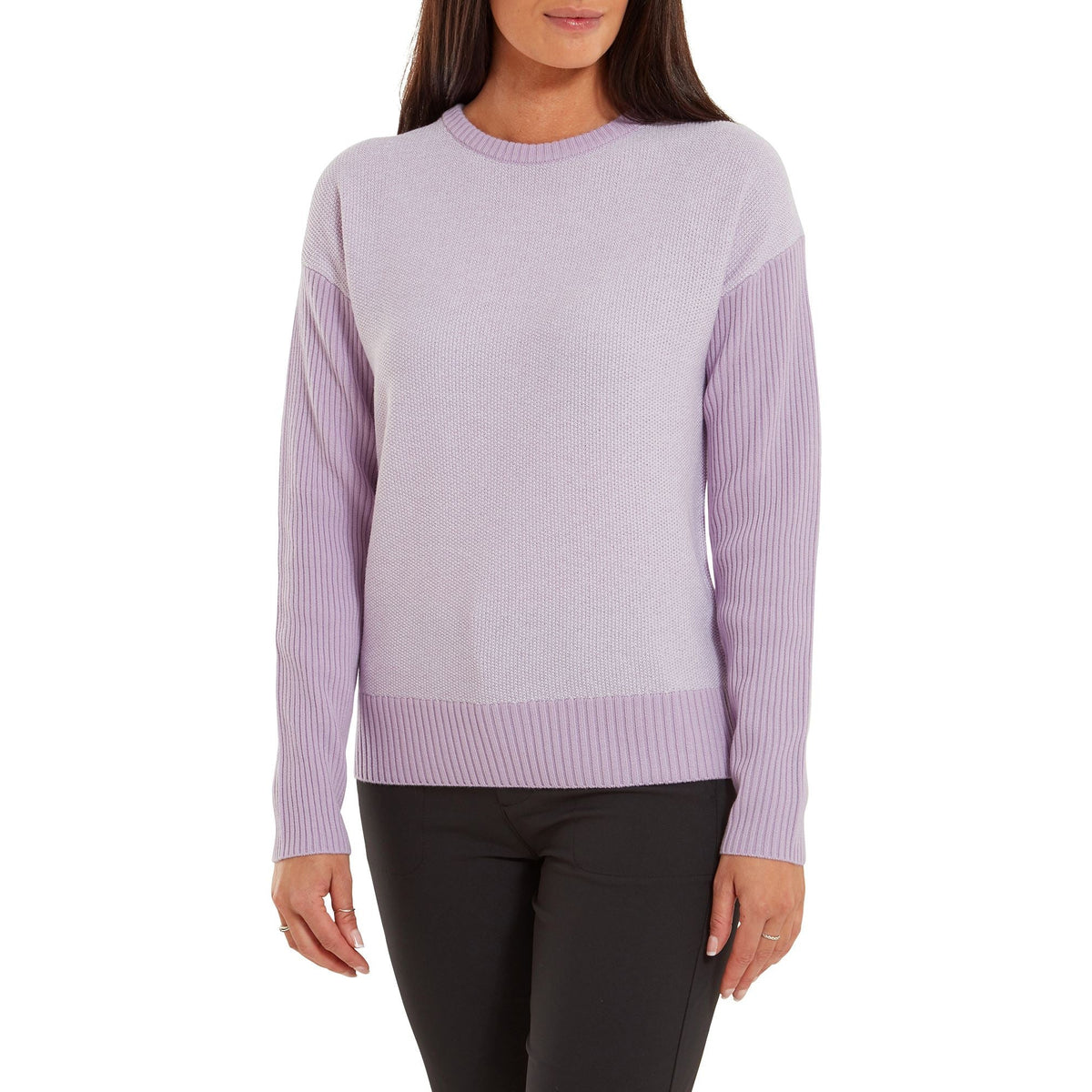 Footjoy jersey-over con col marin Pink