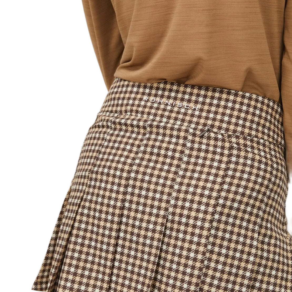 Rohnisch Falda Mid Pleat Brown