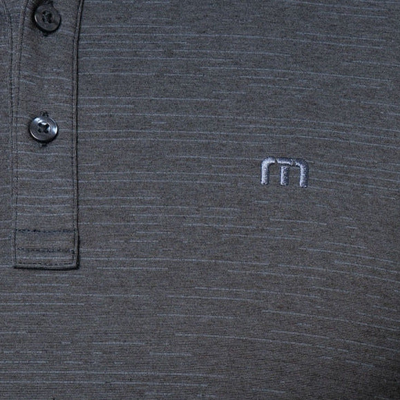 Travis Mathew polo Heater Vintage Indigo Black